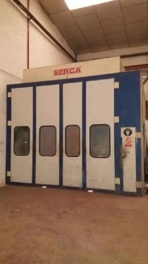 Cabine de peinture Serca