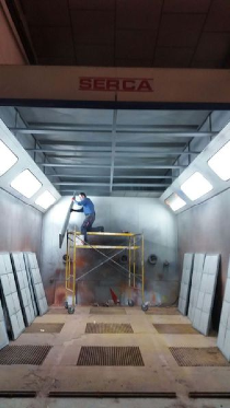 Paint booth Serca